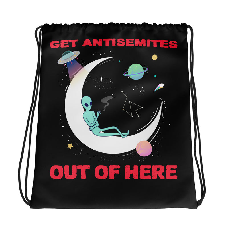 Get Alien Out | Antisemitism | Drawstring Bag