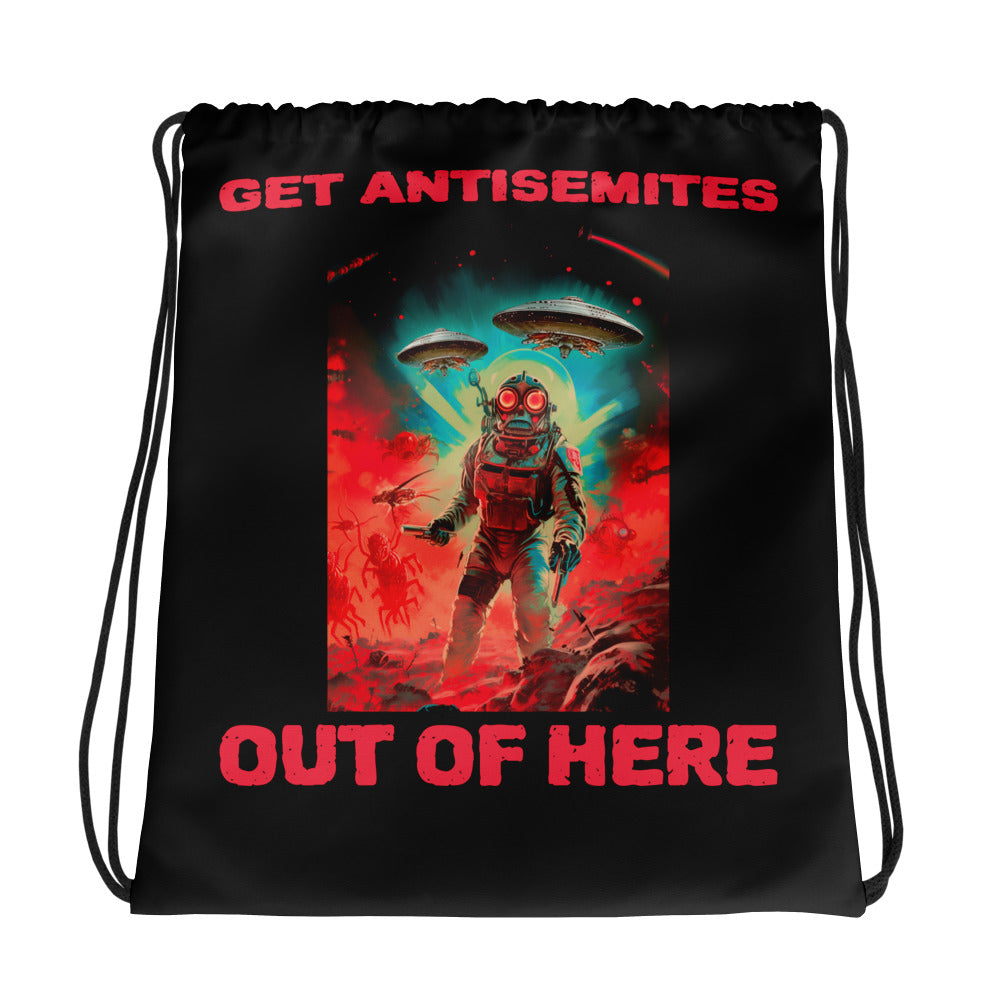 Get Alien Out | Antisemitism | Drawstring Bag