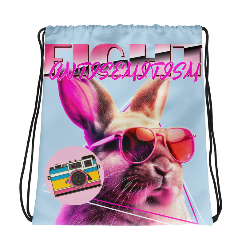 Retro Neon Animal | Drawstring Bag