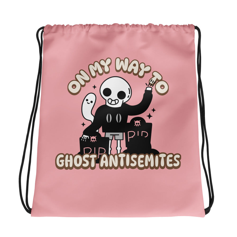 Ghost Antisemites | Drawstring Bag