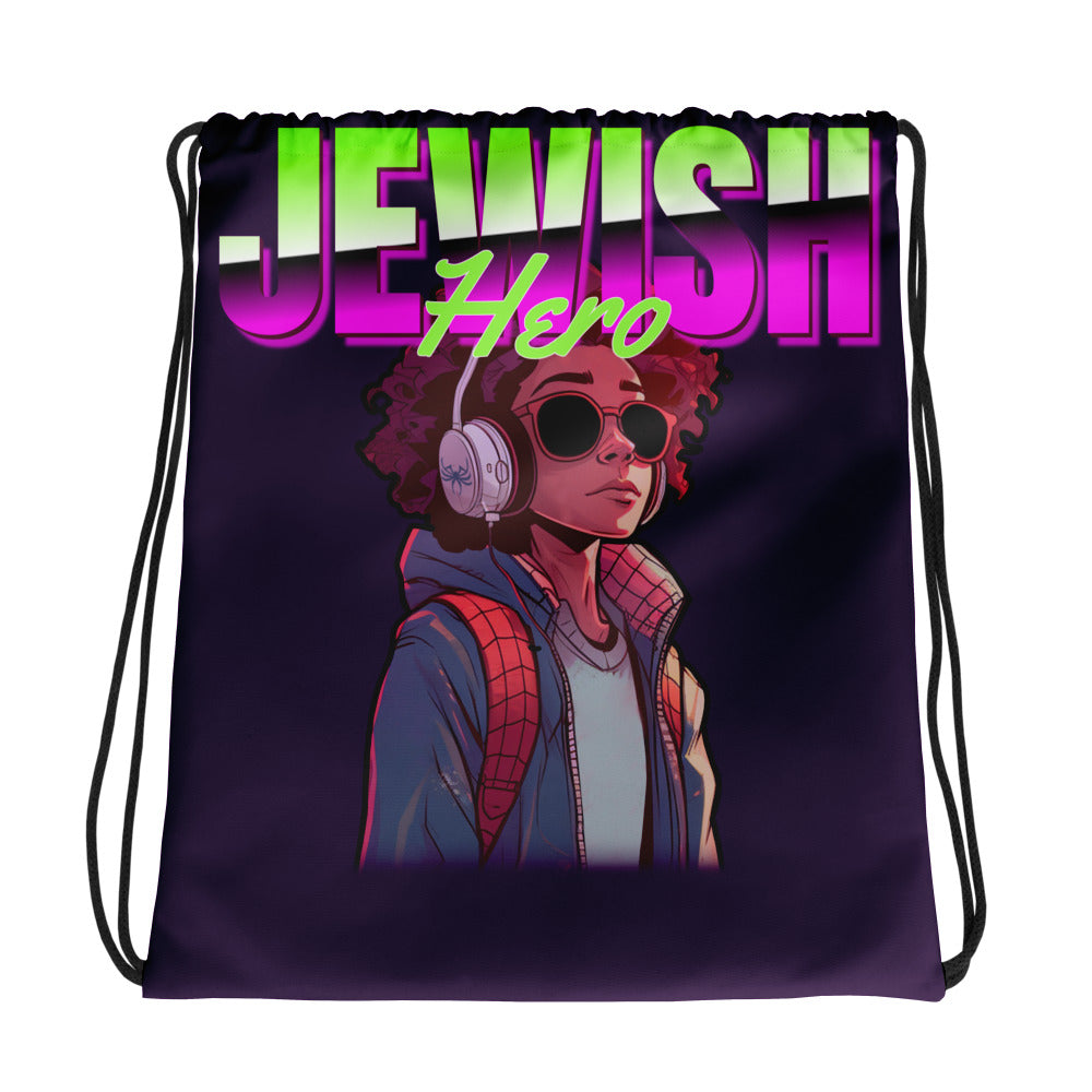 Jewish Hero | Drawstring Bag