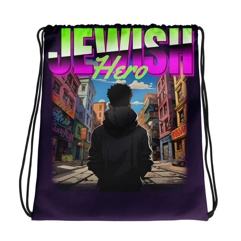 Jewish Hero | Drawstring Bag