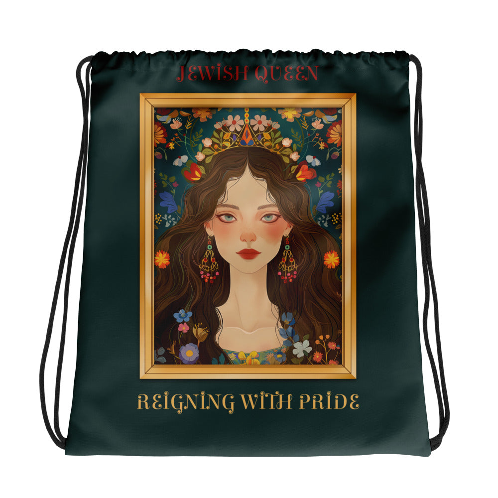 Jewish Queen | Drawstring Bag