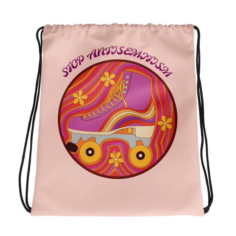 Retro Circle Of Life | Antisemitism | Drawstring Bag
