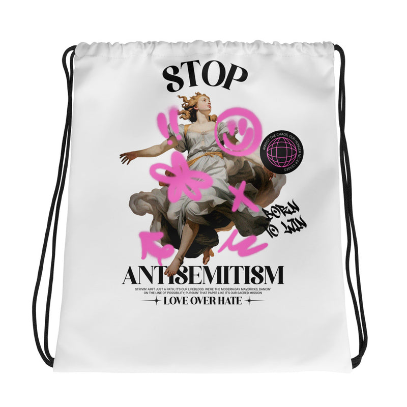 Classic Graffiti Fusion | Antisemitism | Drawstring Bag