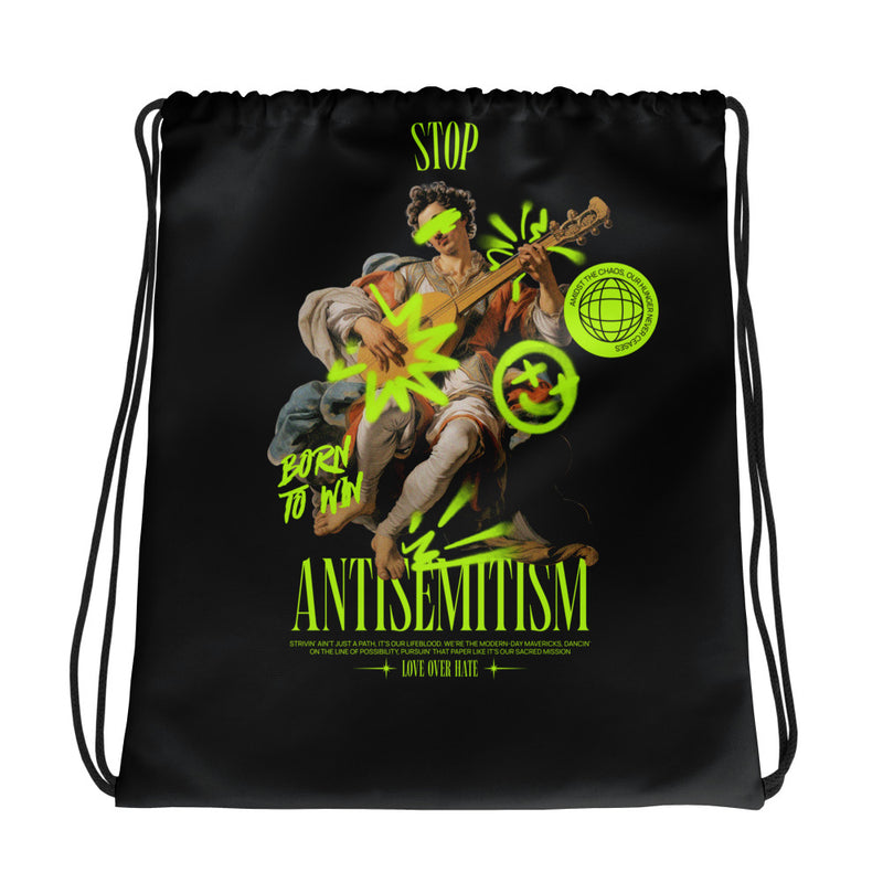 Classic Graffiti Fusion | Antisemitism | Drawstring Bag