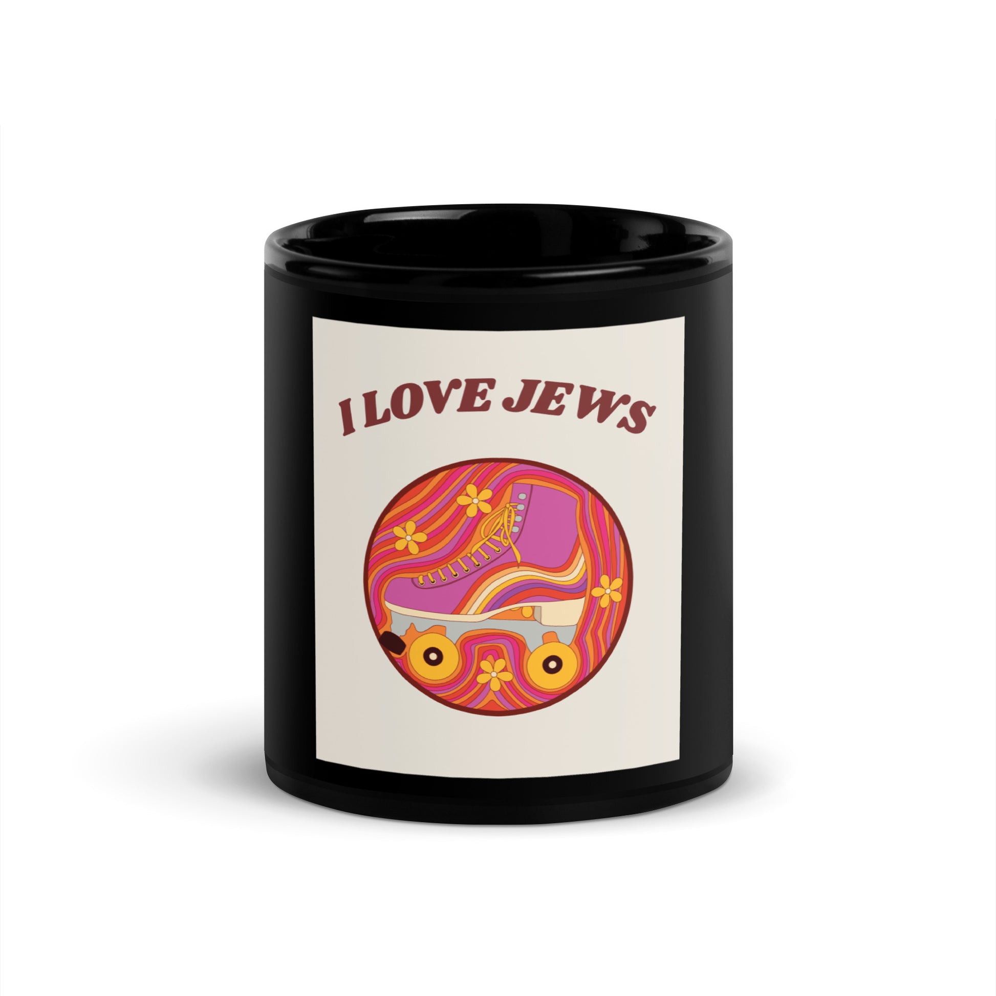 All In For Jews | Black Glossy Mug Jouparty
