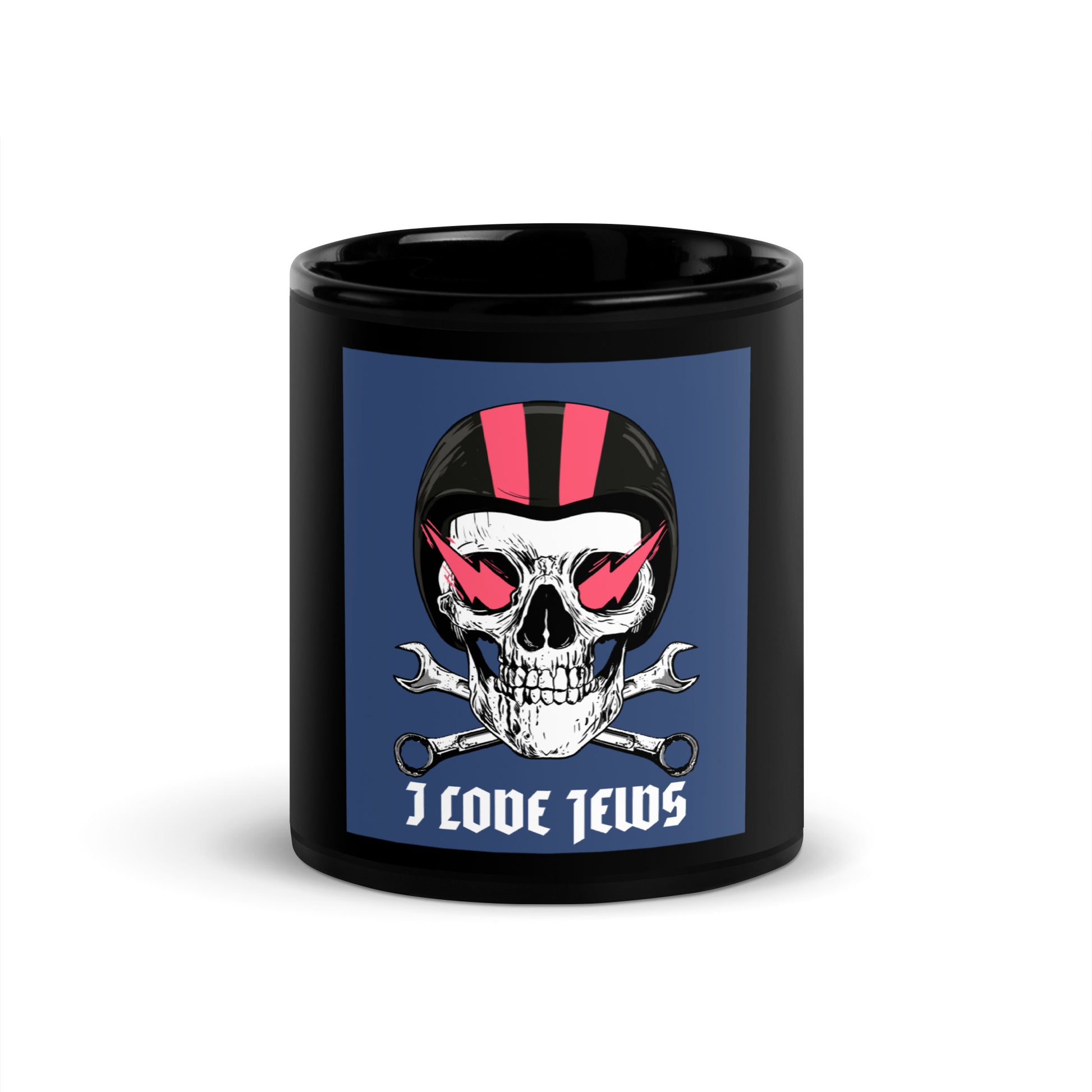 All In For Jews | Black Glossy Mug