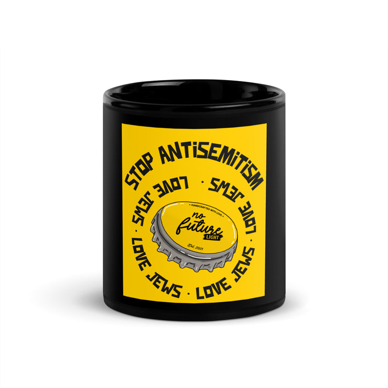 All In For Jews | Black Glossy Mug