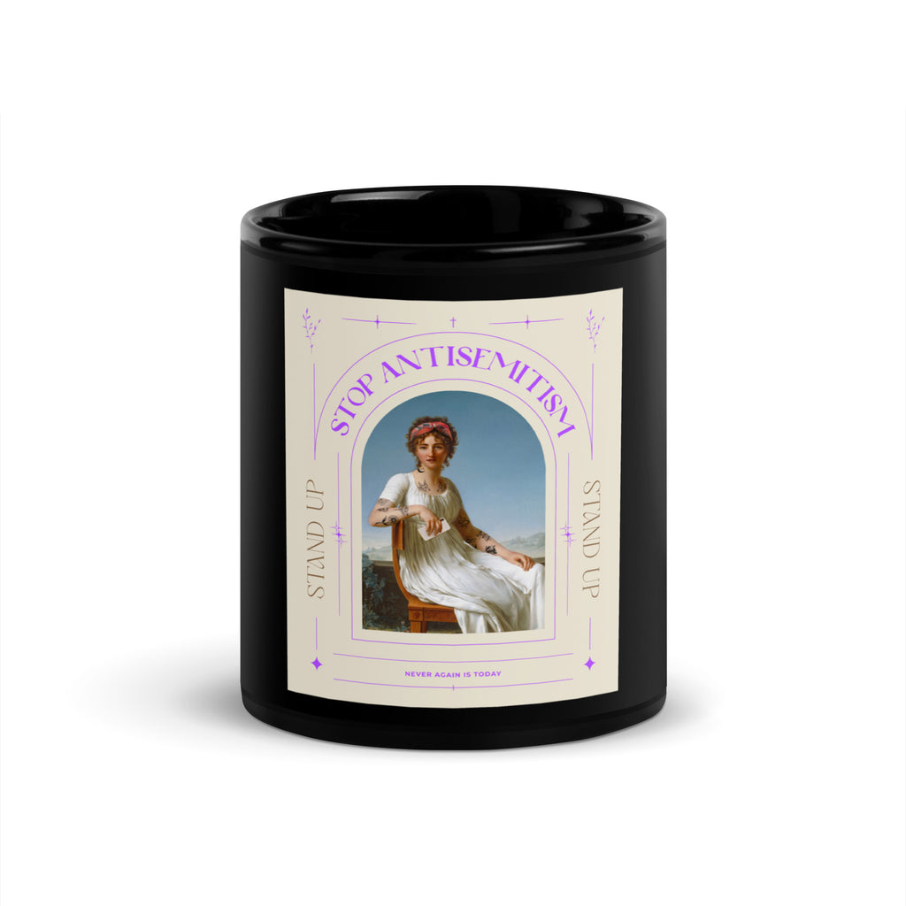 All In For Jews | Black Glossy Mug Jouparty