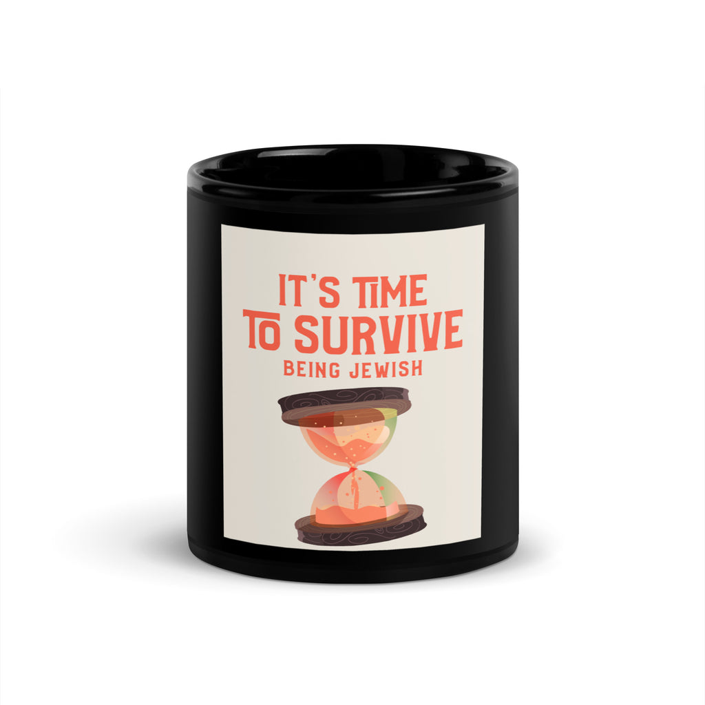 All In For Jews | Black Glossy Mug Jouparty