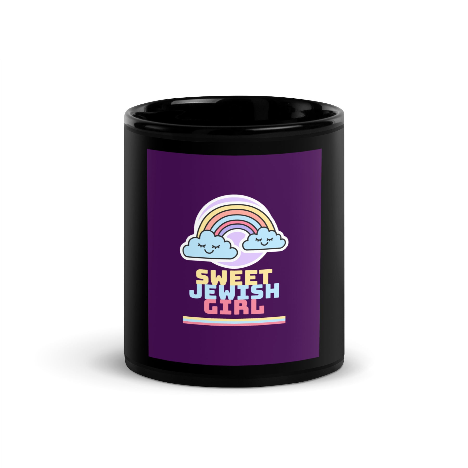 All In For Jews | Black Glossy Mug Jouparty