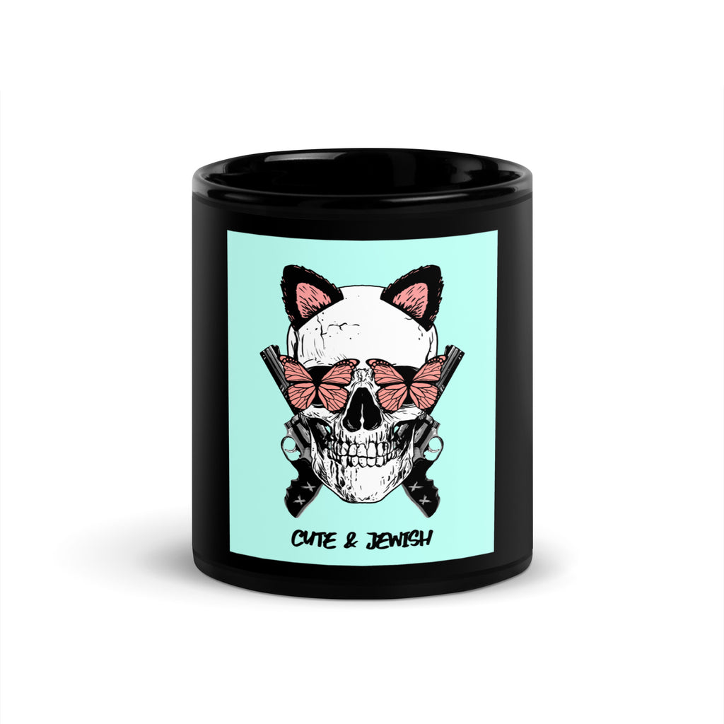 All In For Jews | Black Glossy Mug Jouparty