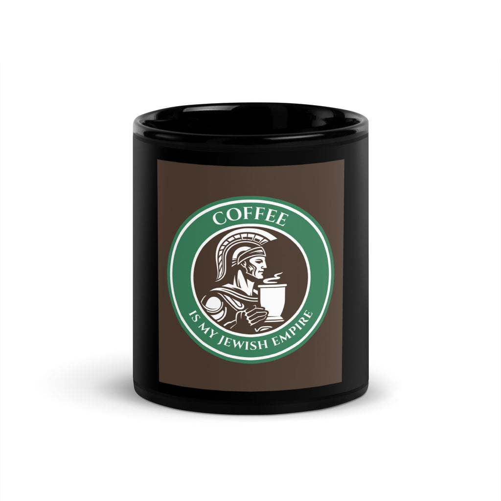 All In For Jews | Black Glossy Mug Jouparty