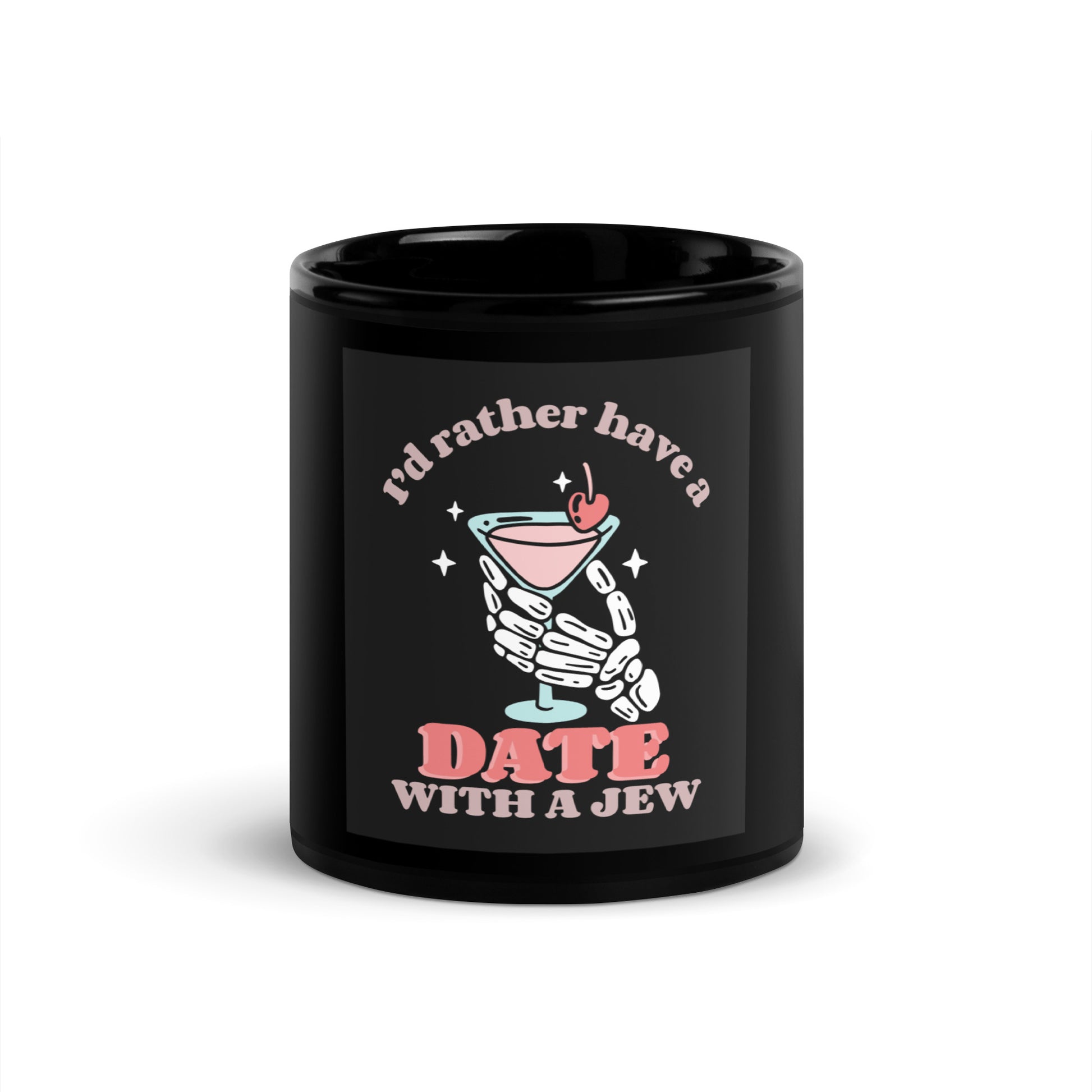 All In For Jews | Black Glossy Mug Jouparty