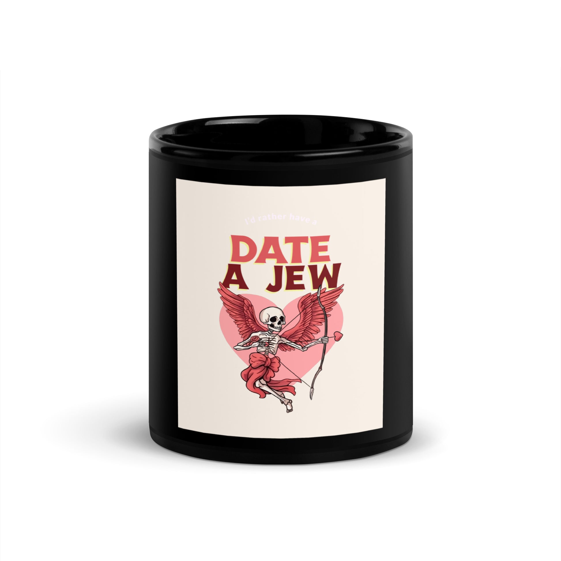 All In For Jews | Black Glossy Mug Jouparty