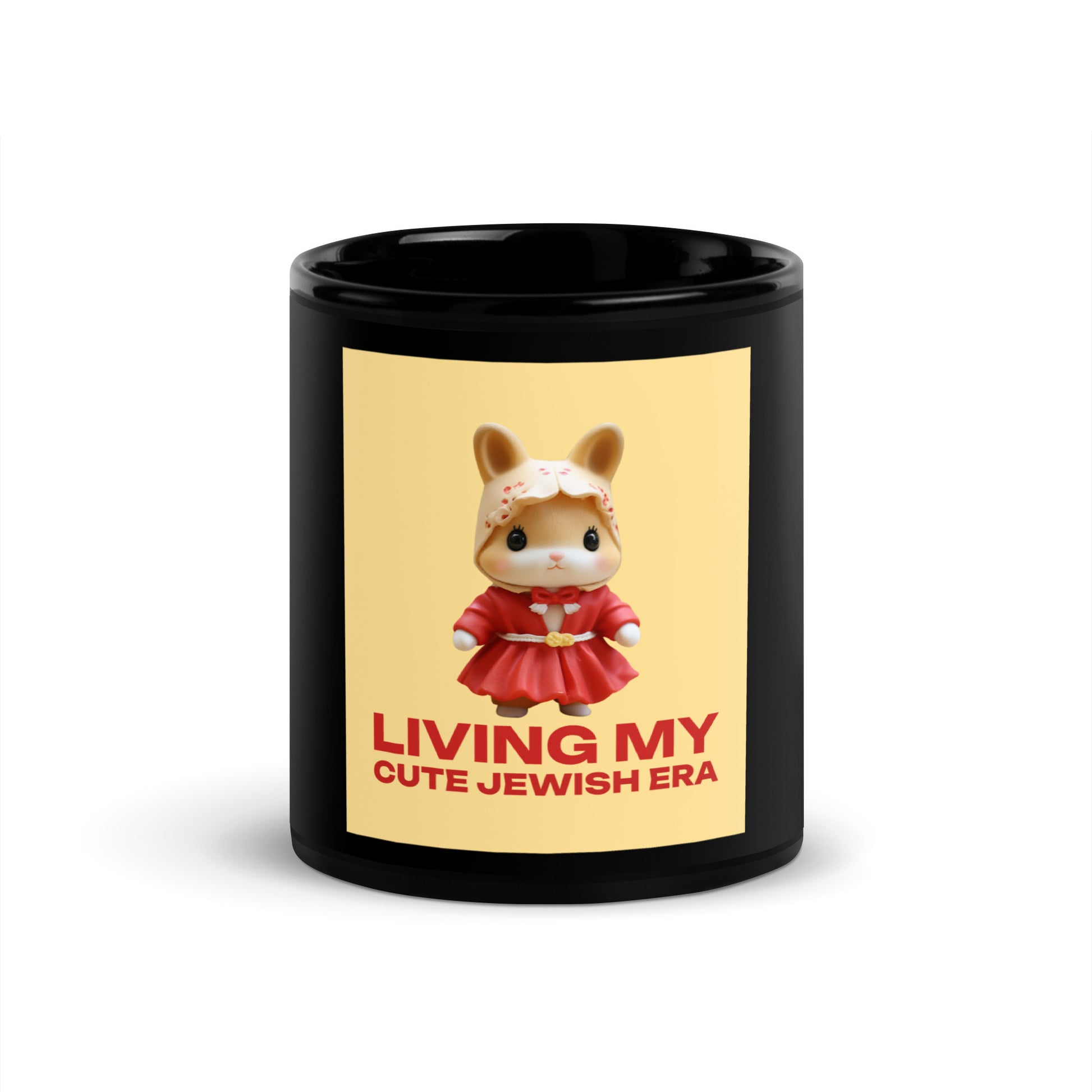 All In For Jews | Black Glossy Mug Jouparty