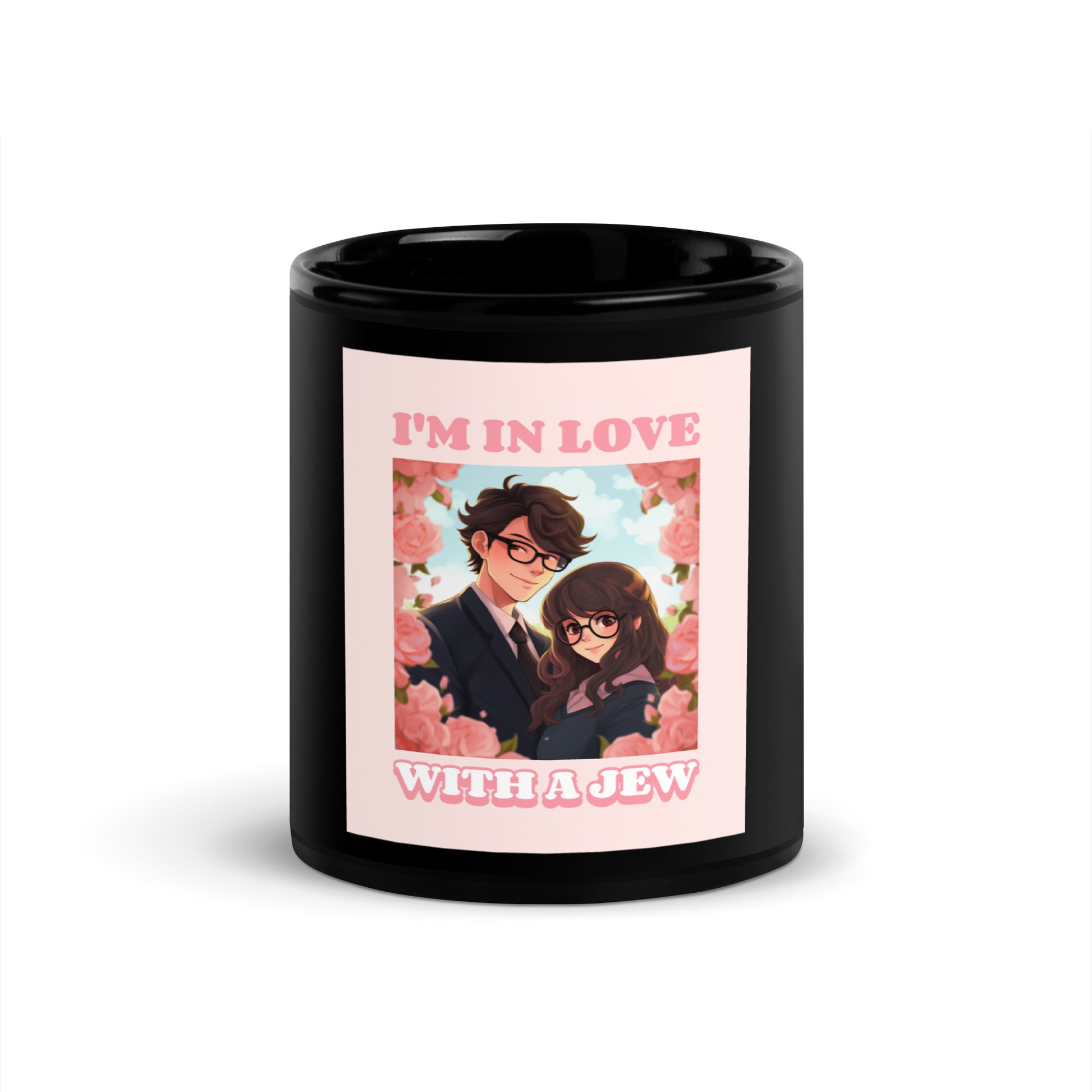 All In For Jews | Black Glossy Mug Jouparty