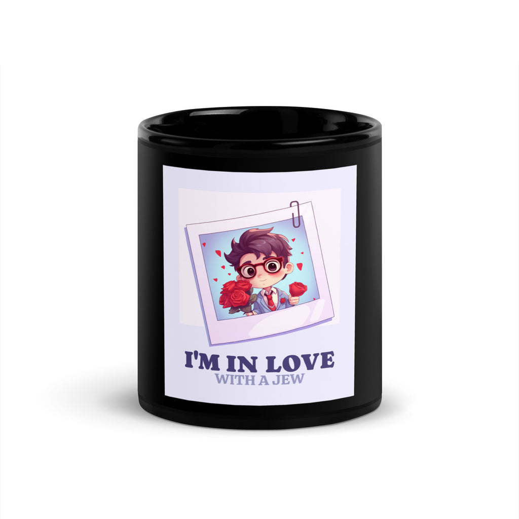 All In For Jews | Black Glossy Mug Jouparty