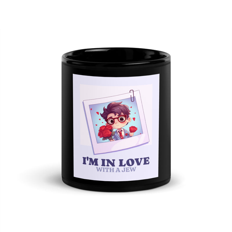 All In For Jews | Black Glossy Mug