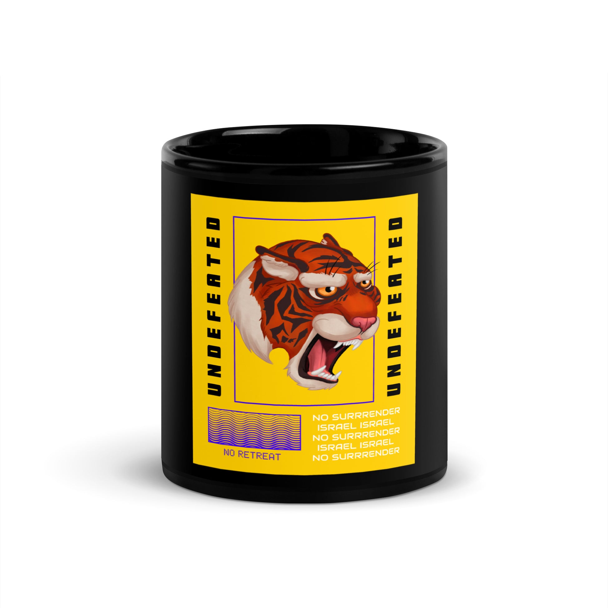 All In For Jews | Black Glossy Mug