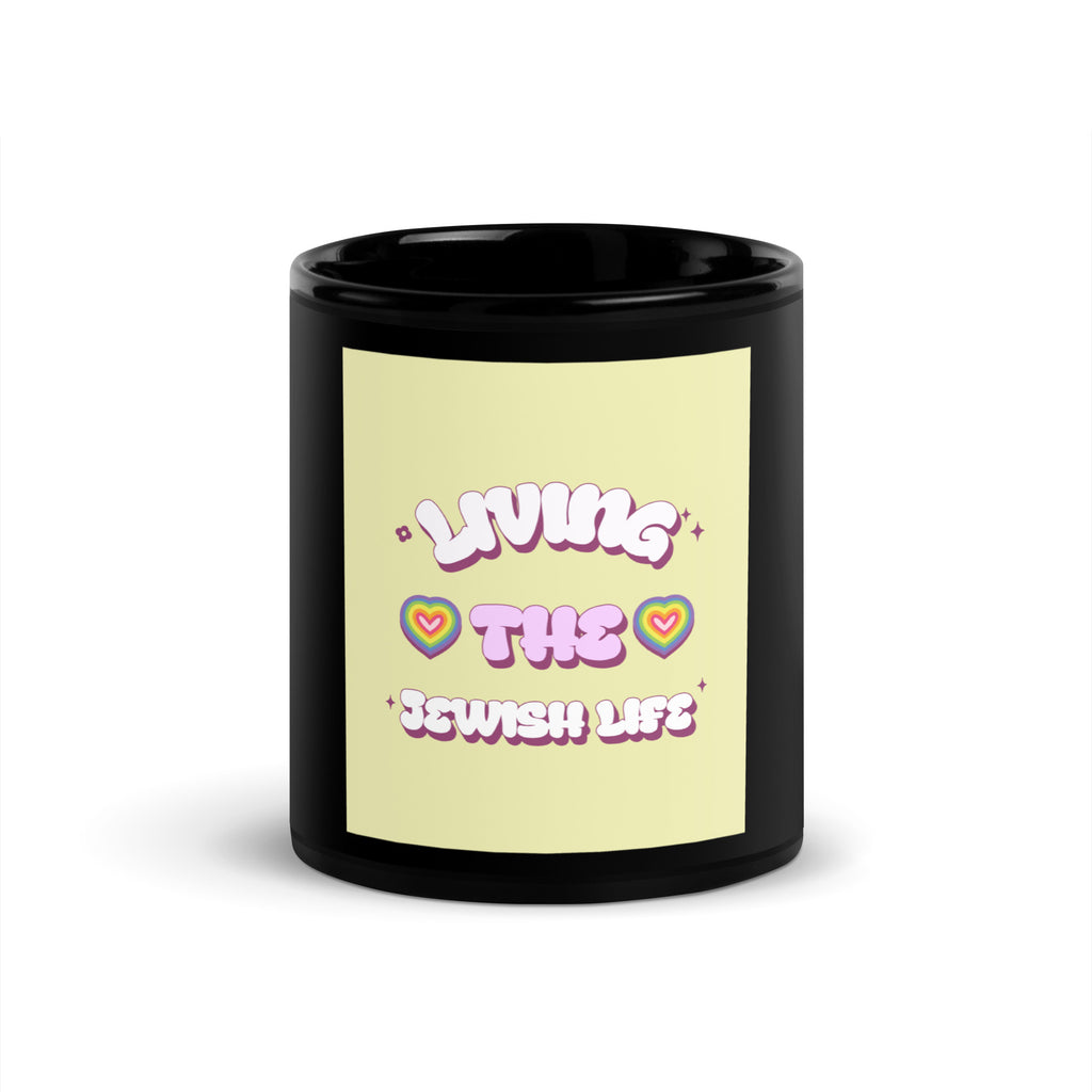 All In For Jews | Black Glossy Mug