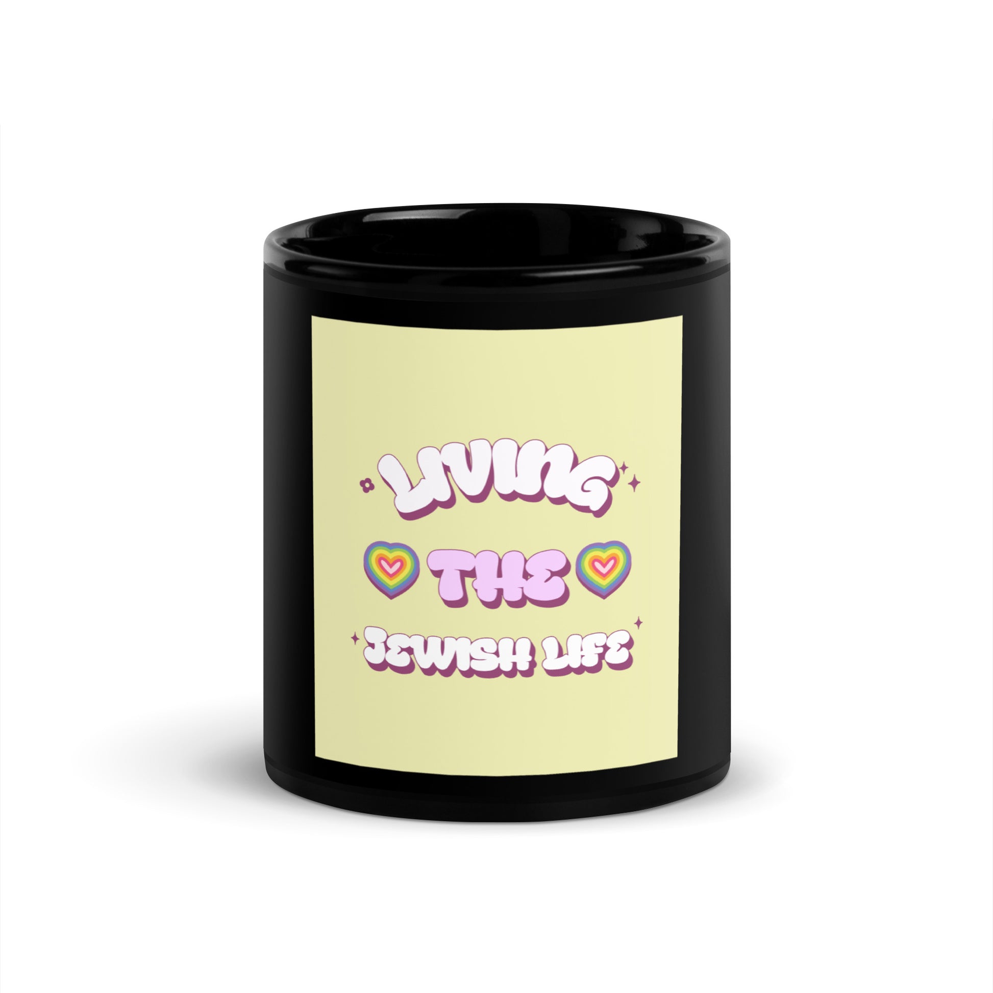 All In For Jews | Black Glossy Mug
