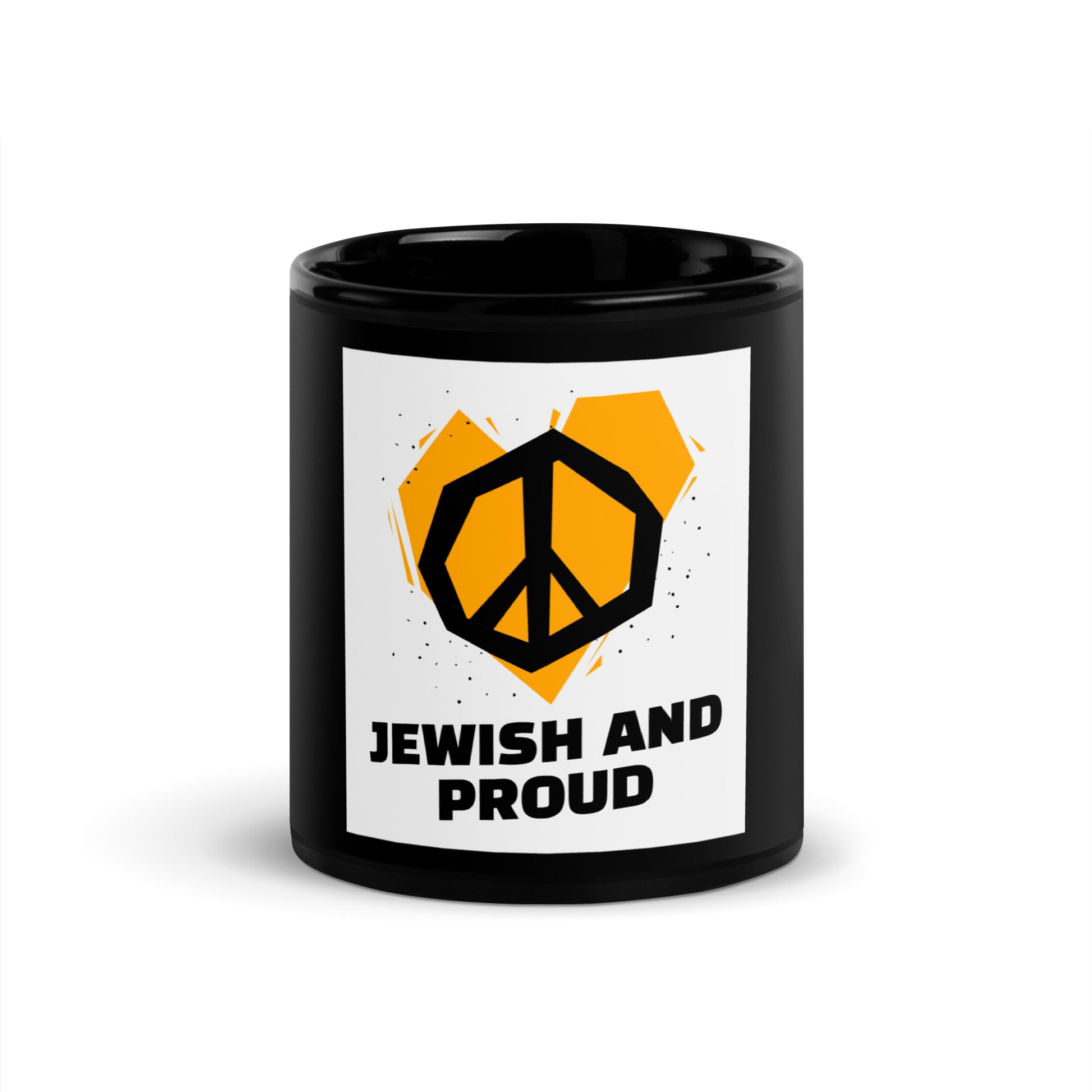 All In For Jews | Black Glossy Mug Jouparty