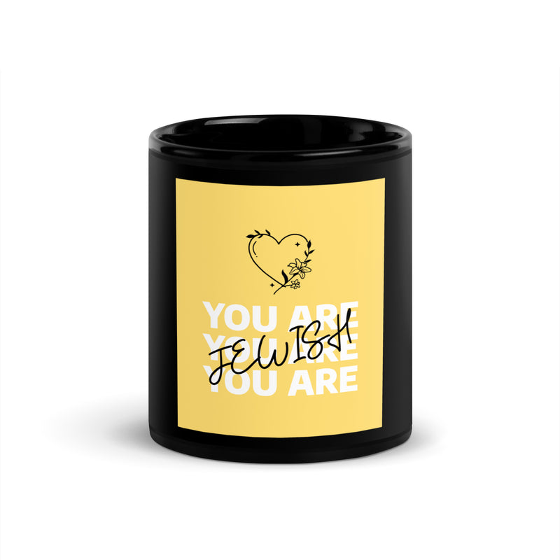 All In For Jews | Black Glossy Mug