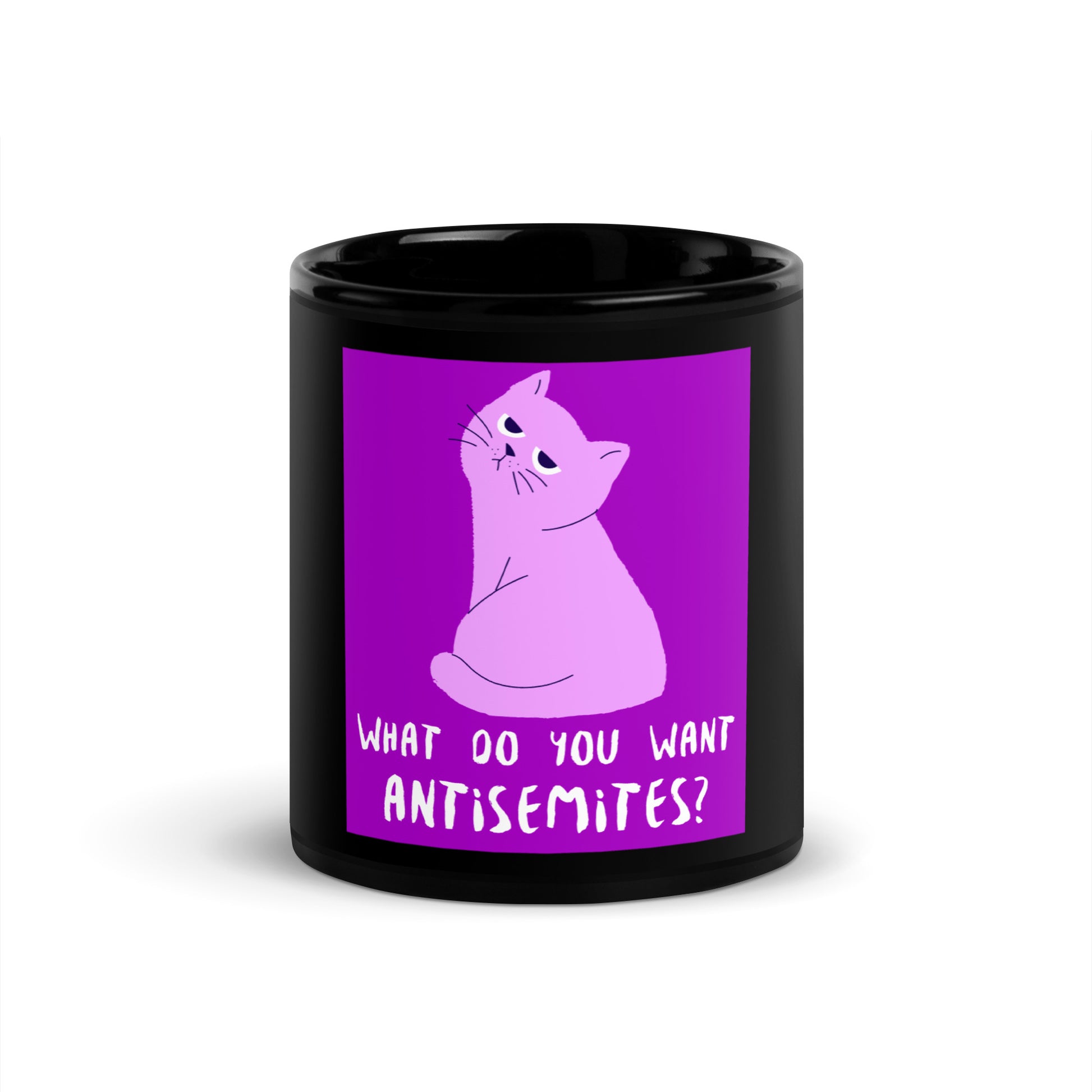 All In For Jews | Black Glossy Mug Jouparty