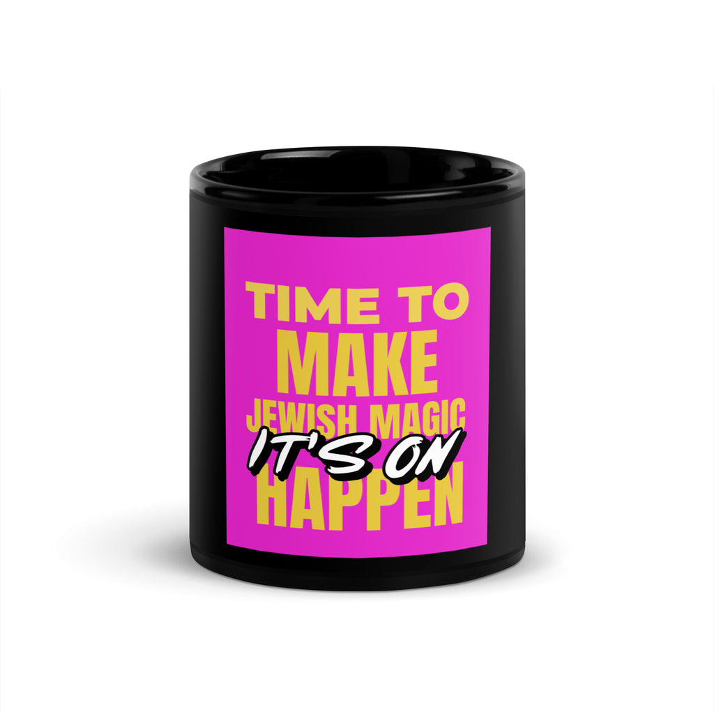 All In For Jews | Black Glossy Mug Jouparty