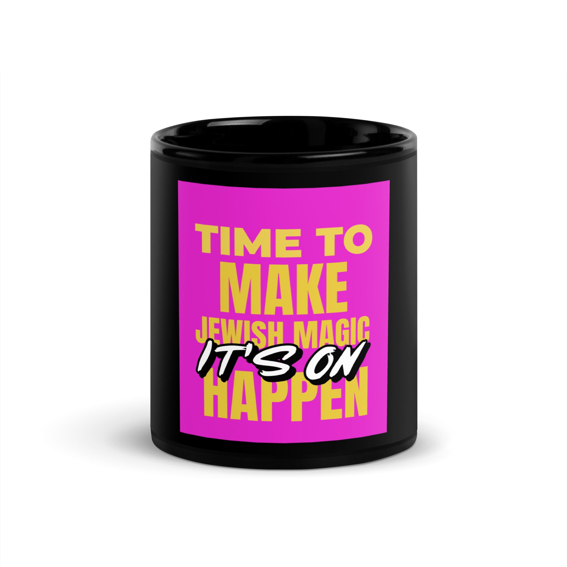 All In For Jews | Black Glossy Mug Jouparty