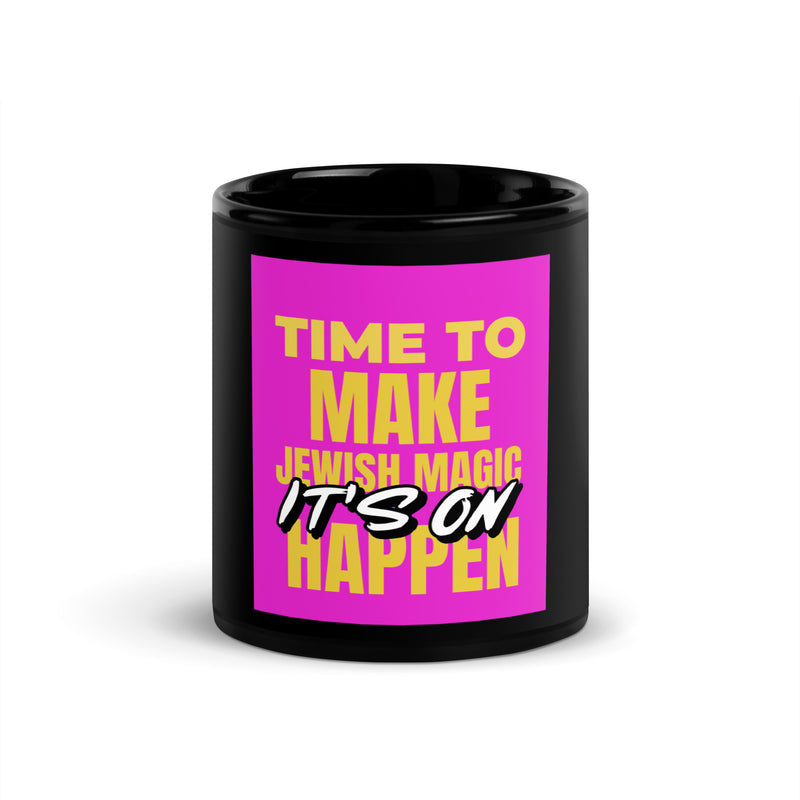 All In For Jews | Black Glossy Mug