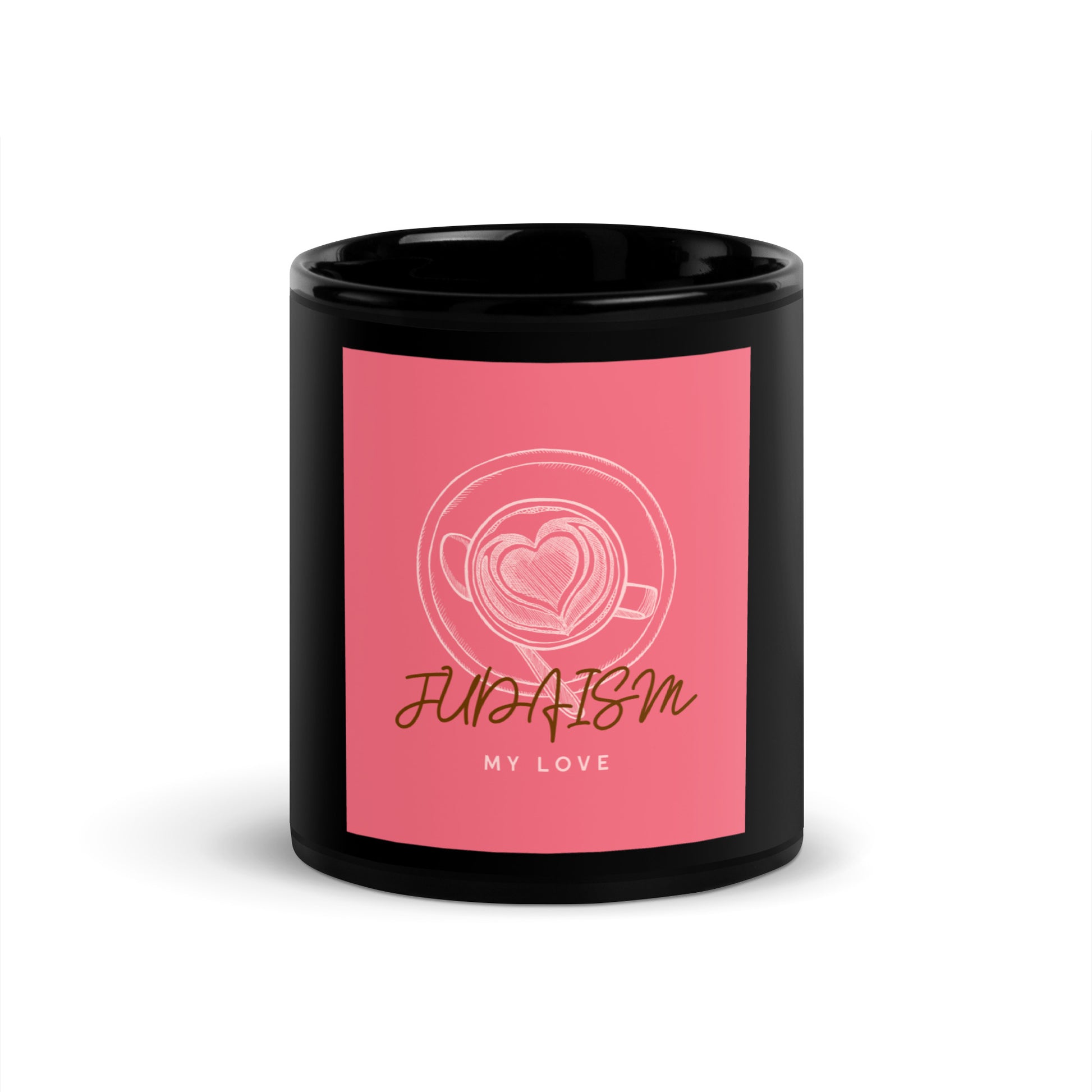 All In For Jews | Black Glossy Mug Jouparty