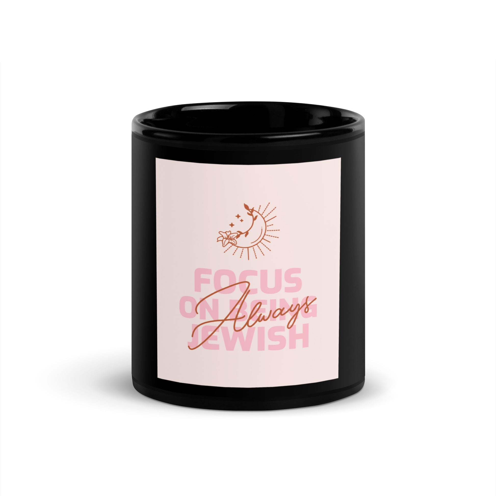 All In For Jews | Black Glossy Mug Jouparty
