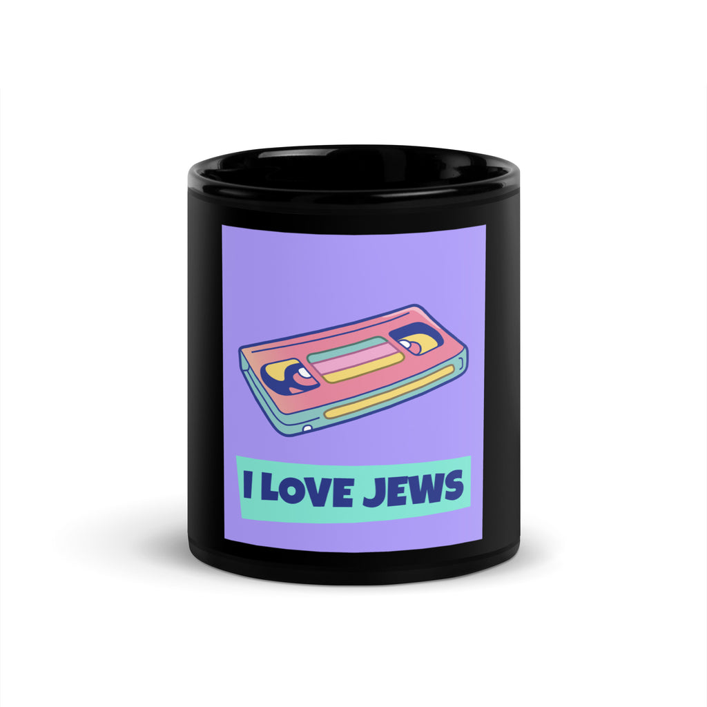 All In For Jews | Black Glossy Mug Jouparty
