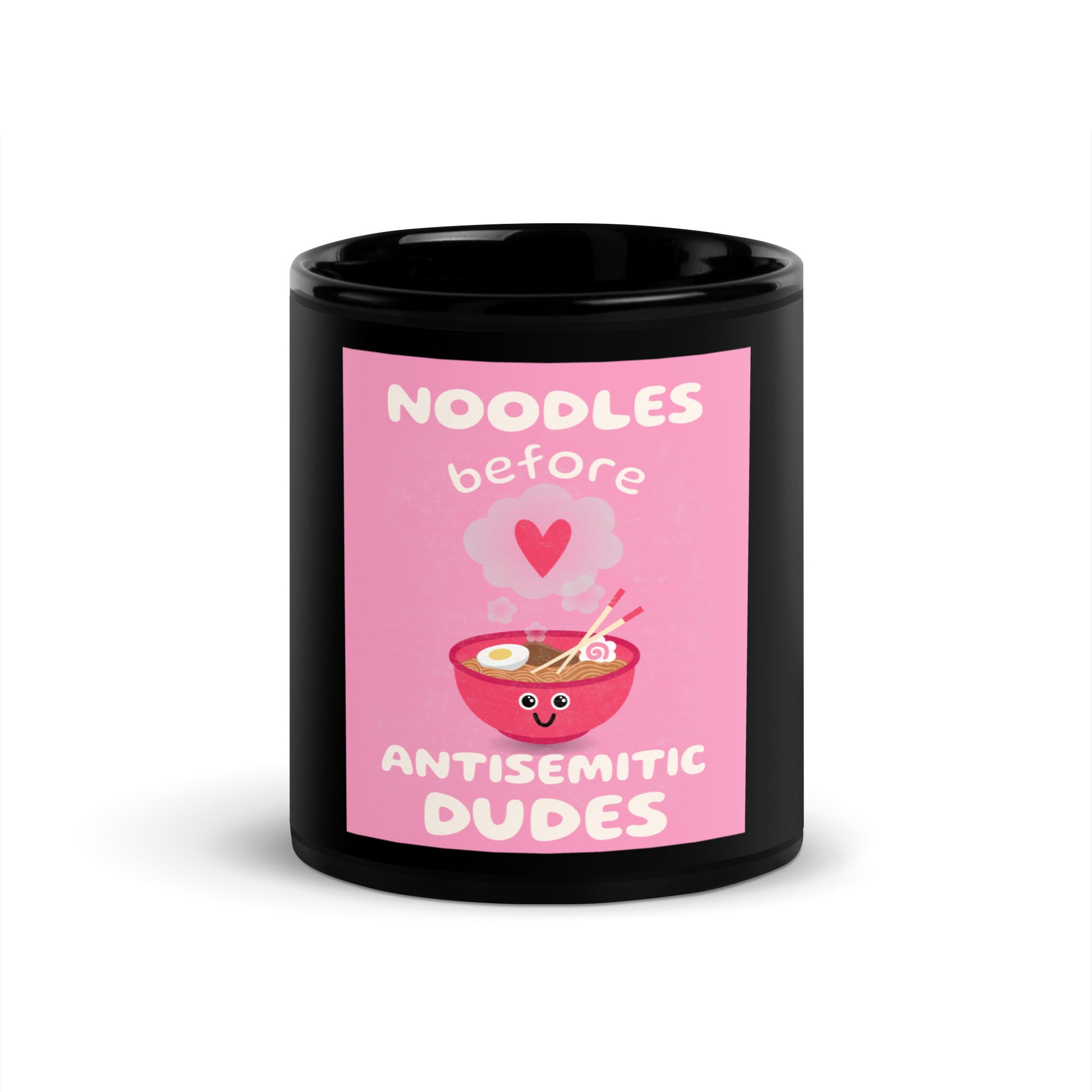 All In For Jews | Black Glossy Mug Jouparty