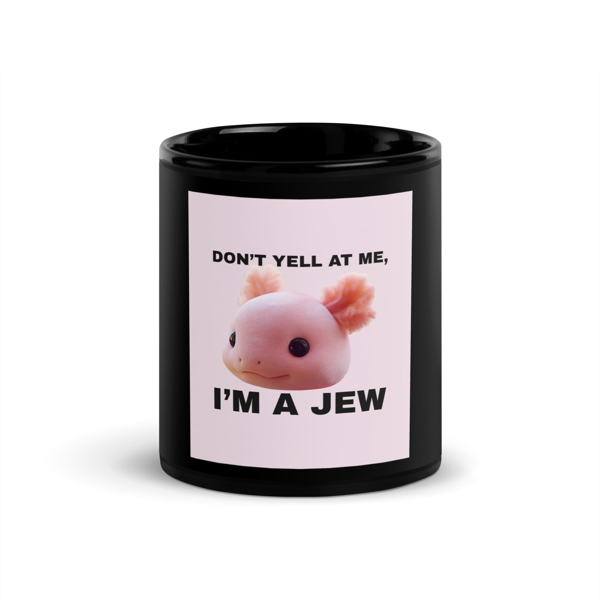 All In For Jews | Black Glossy Mug Jouparty