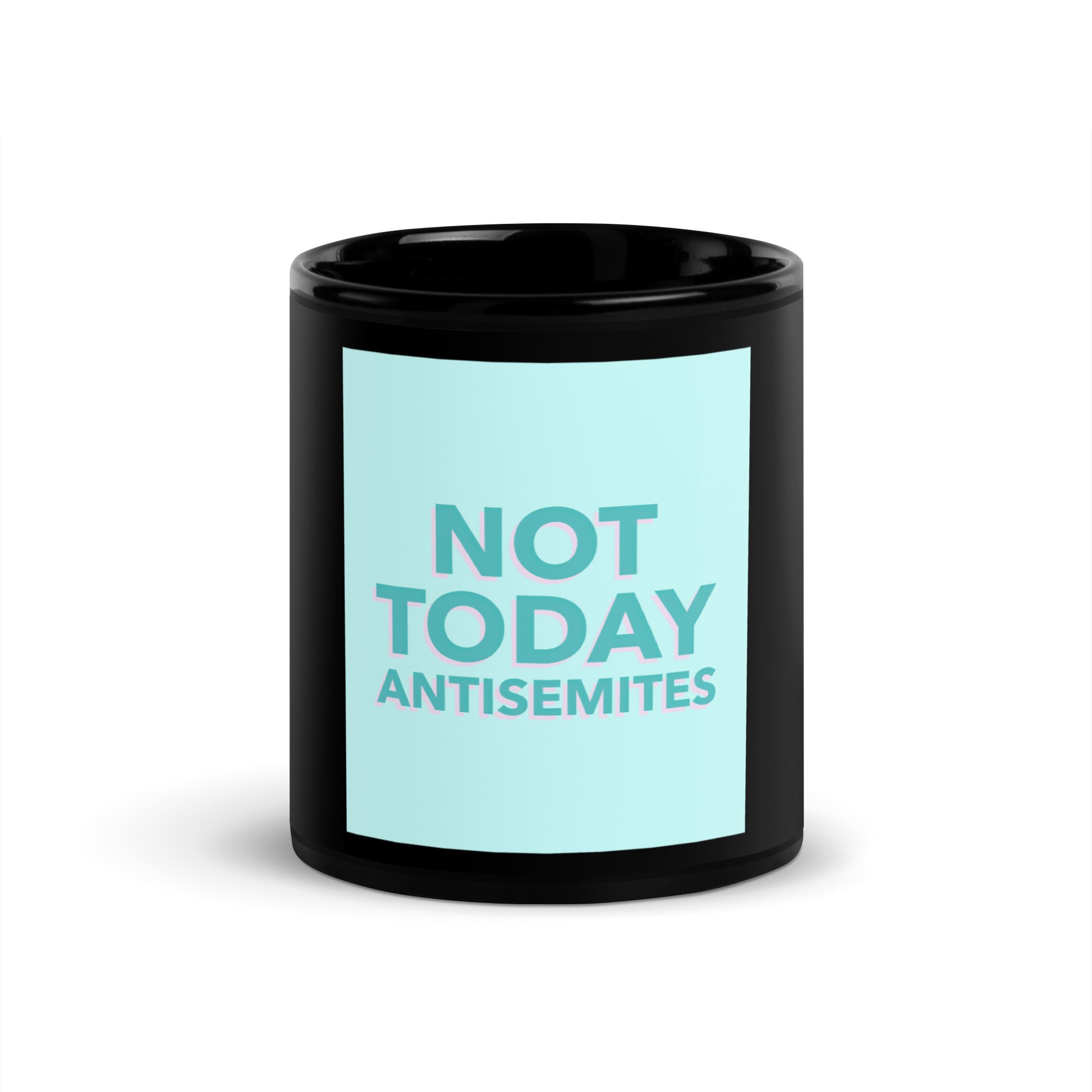 All In For Jews | Black Glossy Mug Jouparty