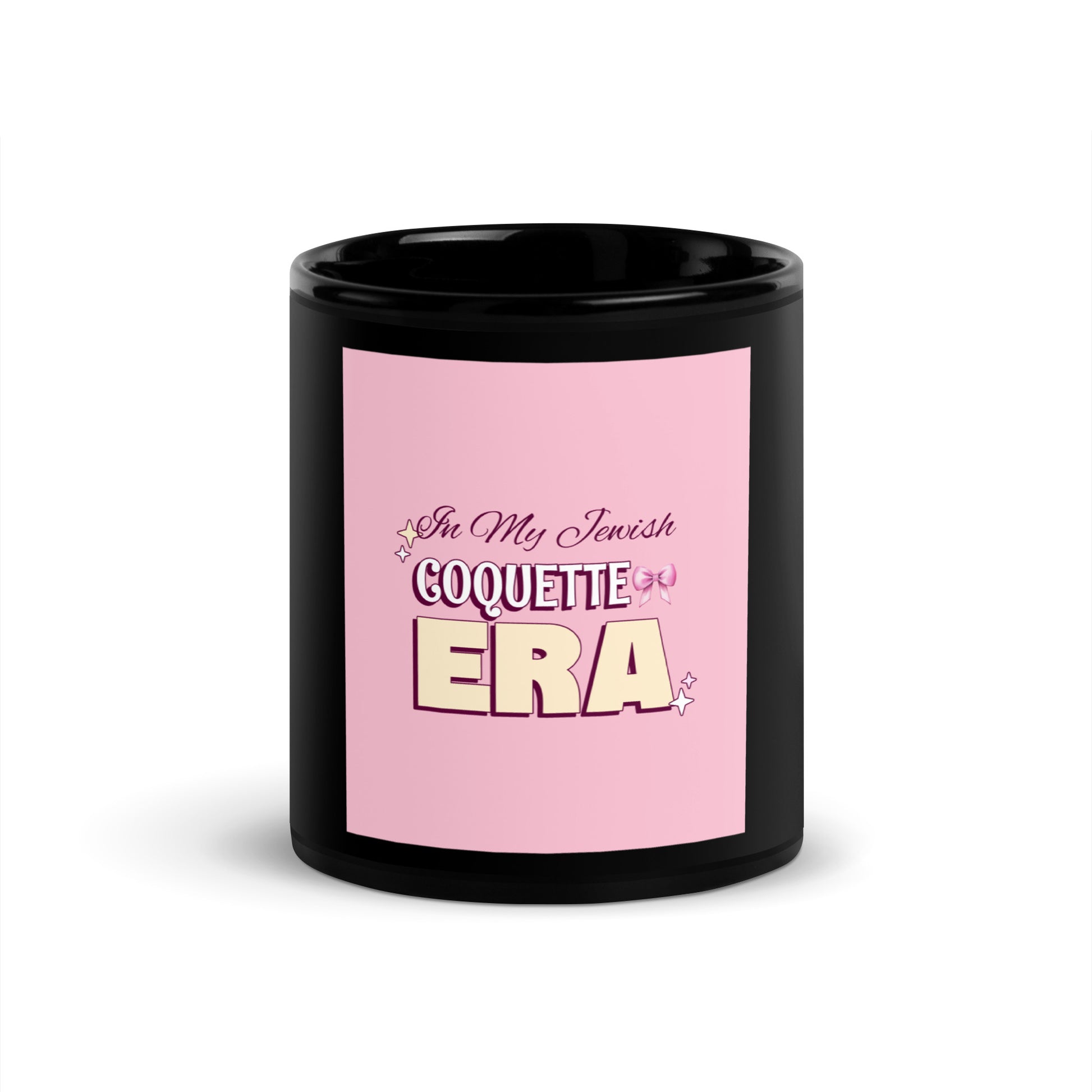 All In For Jews | Black Glossy Mug Jouparty