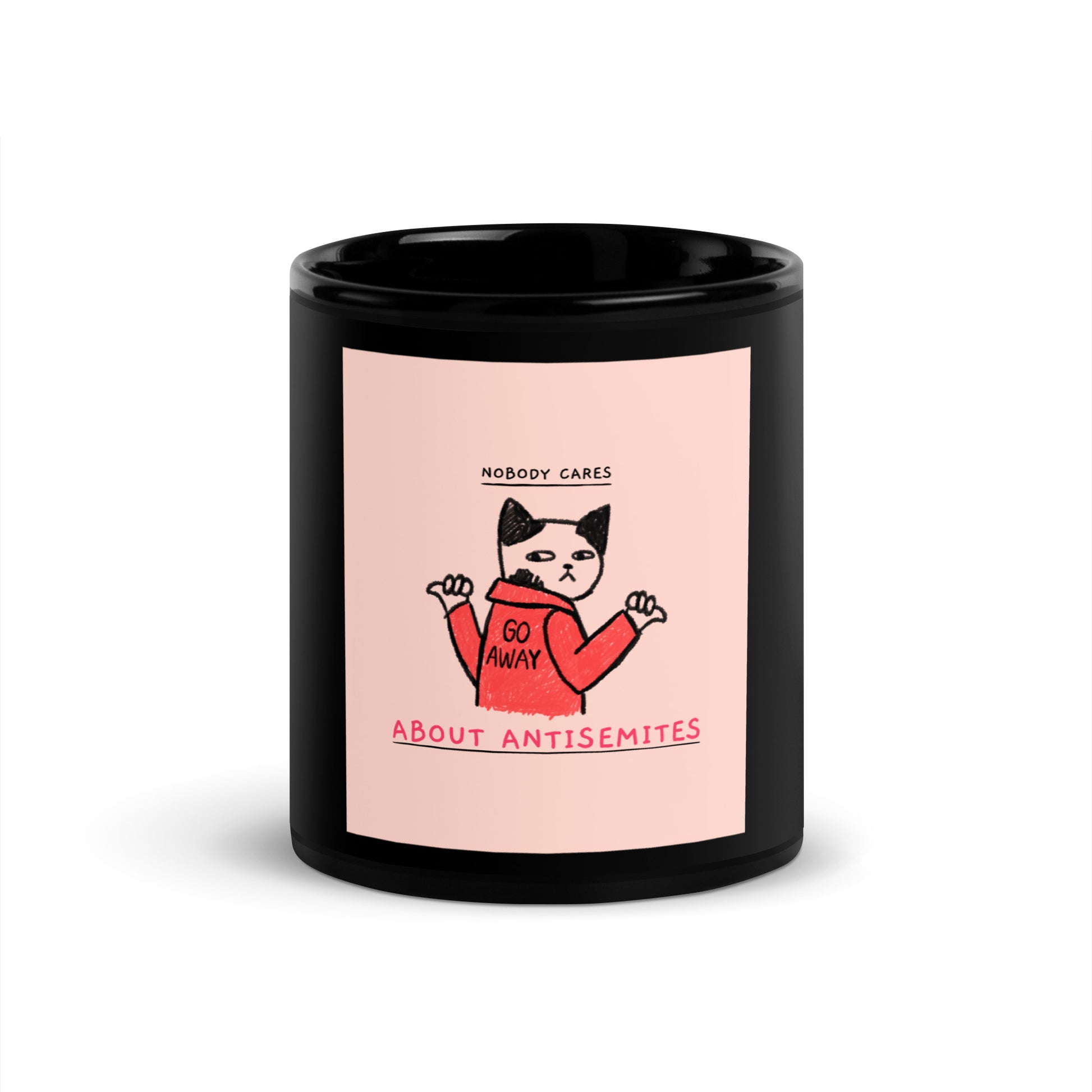 All In For Jews | Black Glossy Mug