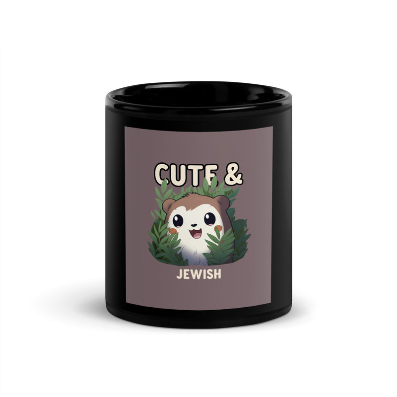 All In For Jews | Black Glossy Mug