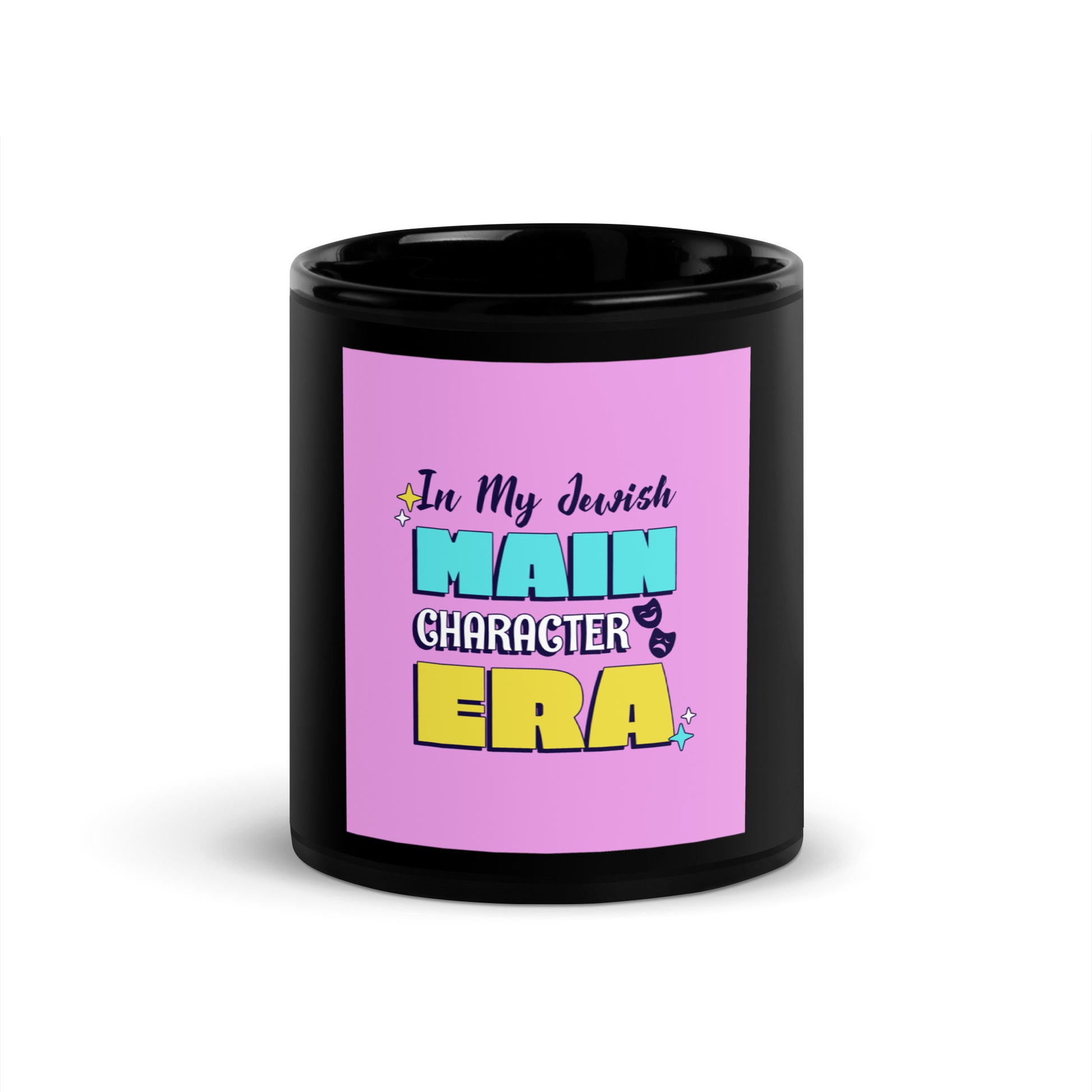 All In For Jews | Black Glossy Mug Jouparty