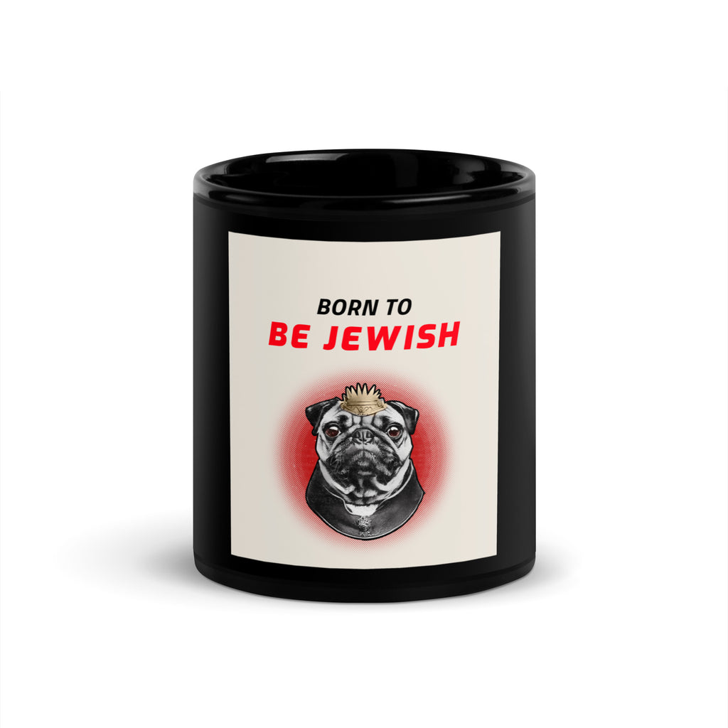 All In For Jews | Black Glossy Mug Jouparty
