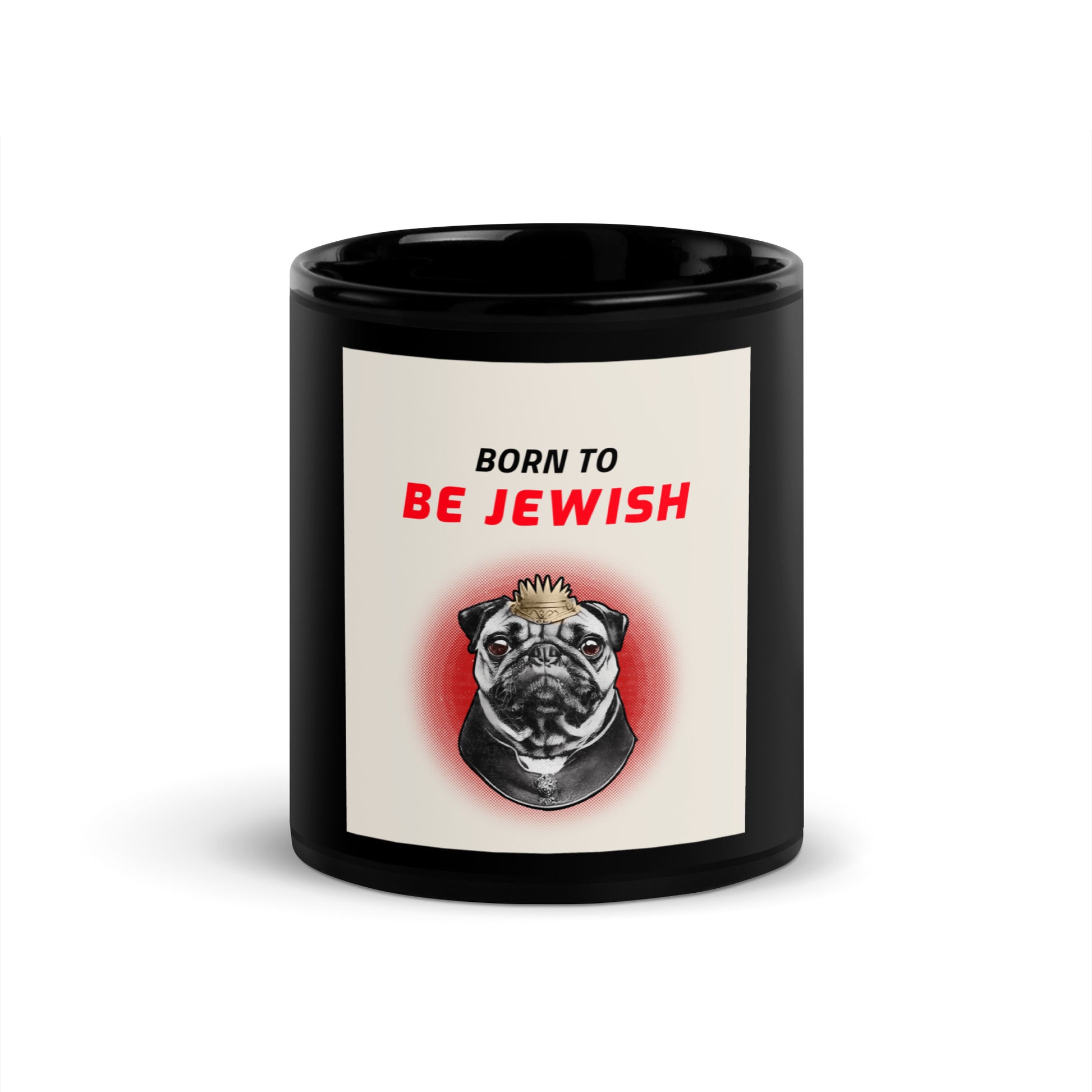 All In For Jews | Black Glossy Mug Jouparty