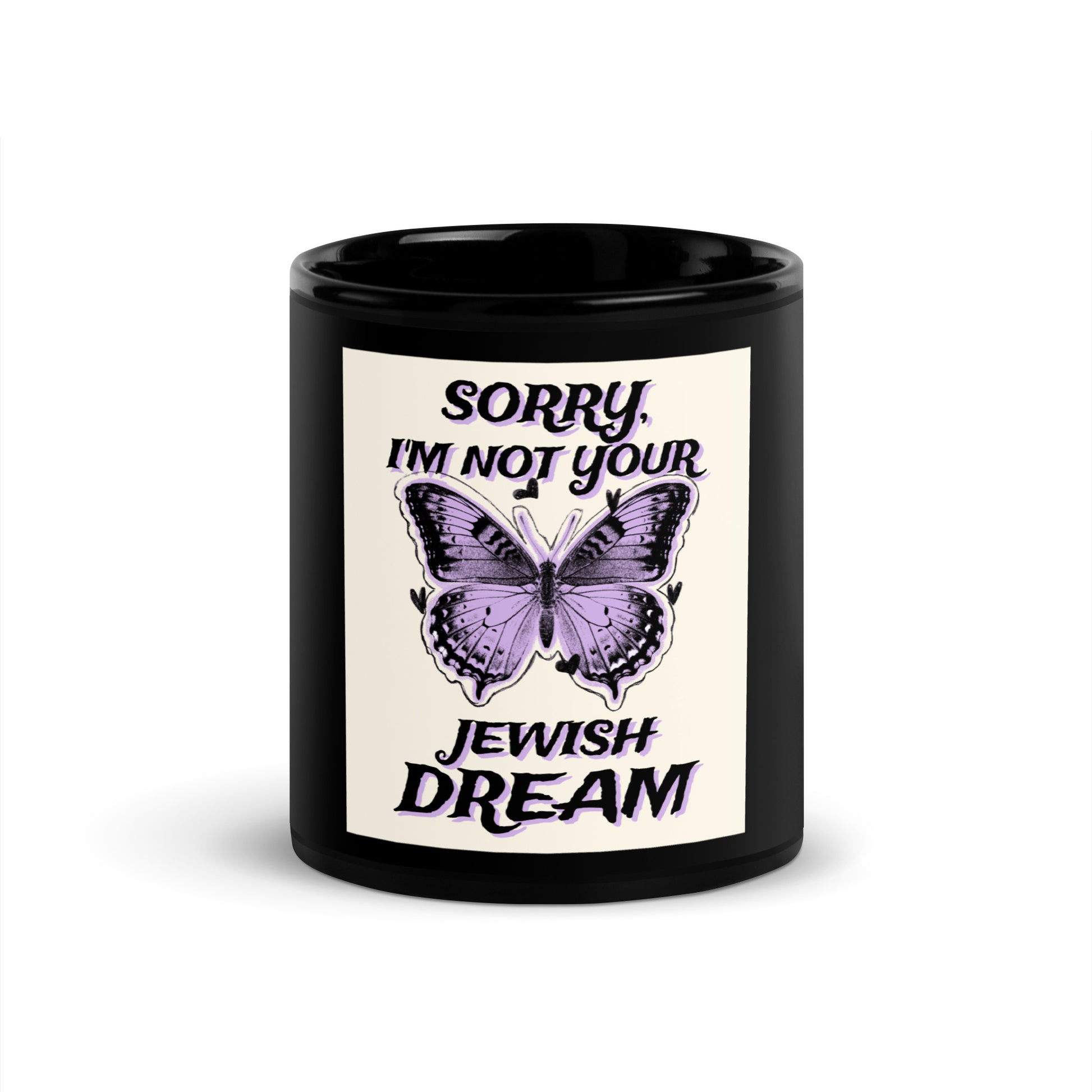 All In For Jews | Black Glossy Mug Jouparty