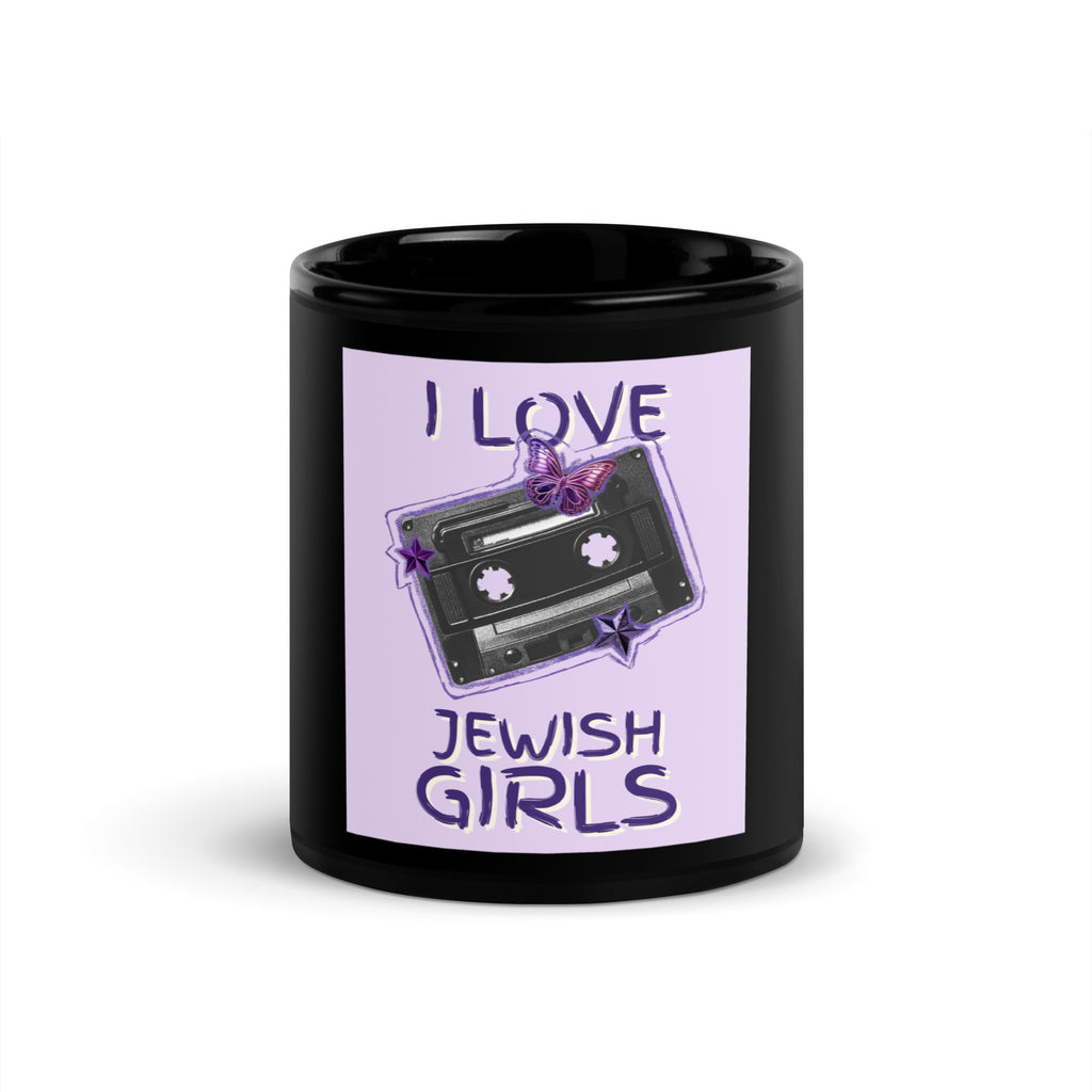 All In For Jews | Black Glossy Mug Jouparty