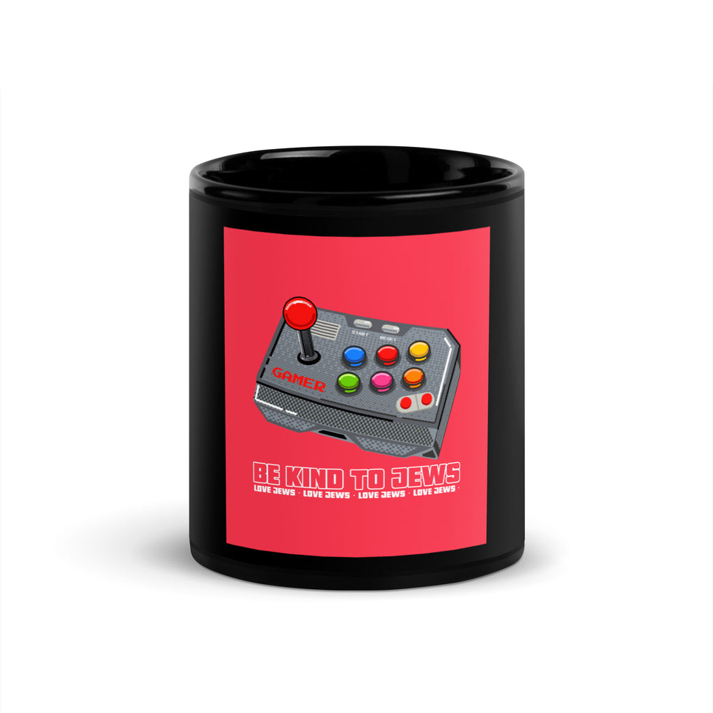 All In For Jews | Black Glossy Mug Jouparty