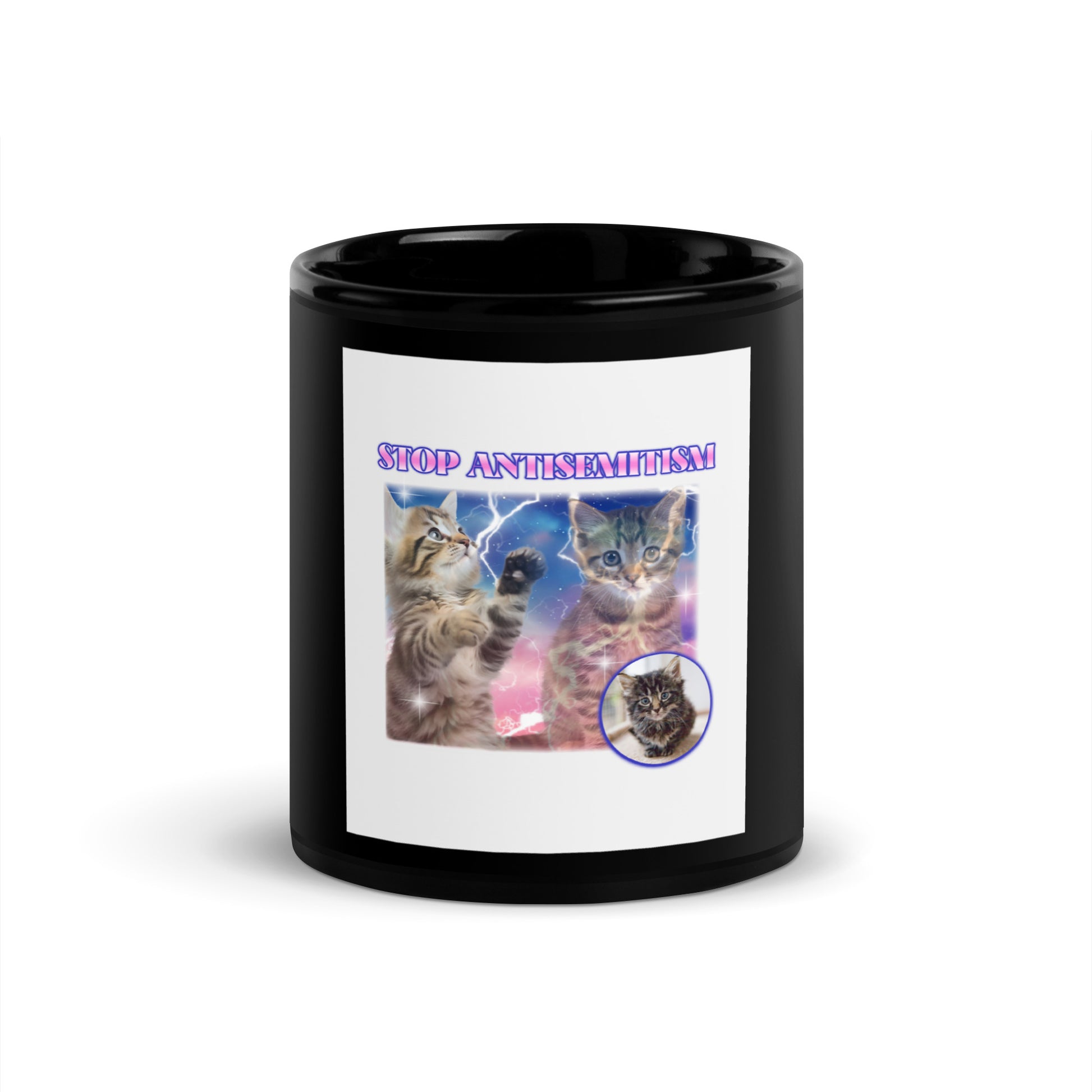 All In For Jews | Black Glossy Mug Jouparty