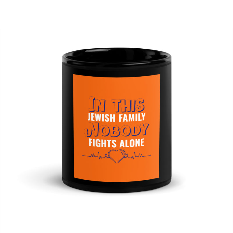 All In For Jews | Black Glossy Mug